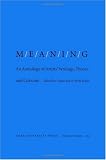 M/E/A/N/I/N/G: An Anthology of Artists’ Writings, Theory, and Criticism