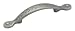 Amerock BP1580-WN Inspirations Leaf 3-Inch Pull, Weathered Nickel