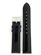 Watch Band Patent Leather Black Ladies Built In Spring Bars Watch Band Patent Leather Black Ladies Built In Spring Bars