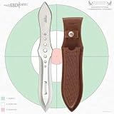 Competition Thrower Triple Set, 12 in., Leather Sheath