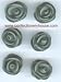 Gourmet Food : Small Black Royal Icing Roses