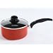 Proctor Silex 52024 Aluminum Nonstick 3 Quart Covered Sauce Pan,  Red