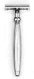 Edwin Jagger Bulbous Lined Safety Razor chrome