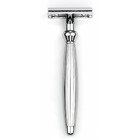 Edwin Jagger Bulbous Lined Safety Razor chrome