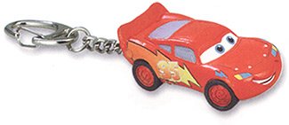 Childrens Toyshop  Toys : Disney Pixar Cars PVC Keyring: Lightning McQueen