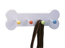 Castlemere CC-881 Color Block Bone Leash Rack
