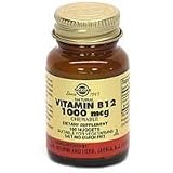 Vitamin B12 1000 mcg Nuggets By Solgar - 250 Count