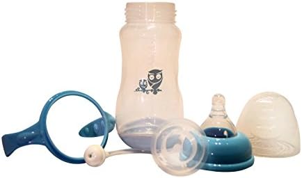 Mome Heat Sensor Bottle Baby Bottle (Blue)