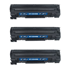 3-Pack HP 35A (CB435A) Compatible Brand 1,500 Page Yield Toner Cartridge For Use With The HP LaserJet P1002, P1003, P1004, P1005, P1006 and P1009 Printers