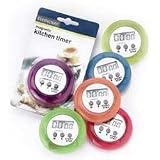Eddingtons Magnetic Digital Kitchen Timer Red