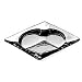 ASHTRAY SQUARE 4.625