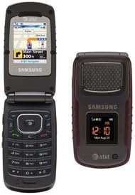 Samsung SGH-A837 Rugby unlocked cell phone rugged Burgundy