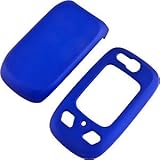 Blue Rubberized Protector Case for Samsung Convoy 2 SCH-U660