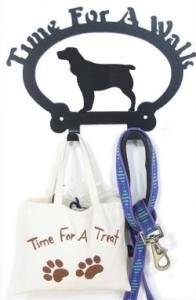 Dog Leash Hook - Springer Spaniel (Time for a Walk)