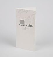 Top Hat and Tiara Wedding Card