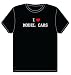 I LOVE MODEL CARS T-SHIRT - ladies and mens shirts - all sizes - wrapping and gift message service available