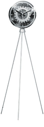 63 Tall Moving Gear Floor Clock