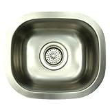 Gourmetier Stainless Steel Under Mount Kitchen Sink