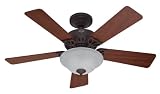 Hunter 20413 Auberville 44 Inch New Bronze Ceiling Fan with Light and 5 Dark Cherry/Medium Oak Blades 3123w%2B3 WBL. SL160 Hunter 20413 Auberville 44 Inch New Bronze Ceiling Fan with Light and 5 Dark Cherry/Medium Oak Blades