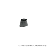 Review Copperfield  / Copperfield 73675 6 Inch 24-ga Snap-Lock Black Stovepipe Oval To Round Boot