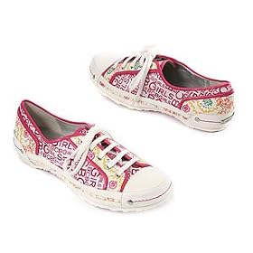 BCBGirls Joice Logo Lace Up Sneaker
