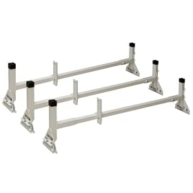 Van Aluminum Ladder Racks for Ford Dodge 3 - Rail Free Shipping
