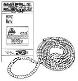 BUCCANEER ROPE CO. PREMIUM WHITE TWISTED NYLON ANCHOR LINESize: 1/2 x 100'