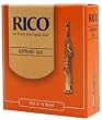 Rico Soprano Saxophone Reeds 10 set, Size 2.5