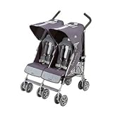 Maclaren Twin Techno Silver Grey Charcoal