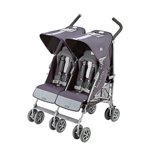 Maclaren Twin Techno Silver Grey Charcoal