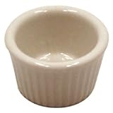 White Fluted Ramekin, 1 Ounce (07-0743)