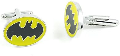 1 Pairs Cufflinks Cuff Links Fashion Mens Boys Jewelry Wedding Party Favors Gift IKH034 Black Bat Batman Vampire