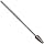 PFERD Tough Series 14 Degree Taper Carbide Bur, Long-Length, Uncoated (Bright) Finish, Double Cut, Radius End