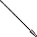 PFERD Tough Series 14 Degree Taper Carbide Bur, Long-Length, Uncoated (Bright) Finish, Double Cut, Radius End