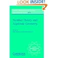 Number Theory and Algebraic Geometry (London Mathematical Society Lecture Note Series) by Miles Reid and Alexei Skorobogatov