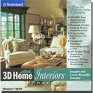 3D Home Interiors Deluxe 2 (Jewel Case) by Broderbund