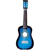 23 Inch Kid's Acoustic Toy Guitar Set - Bodacious Blue