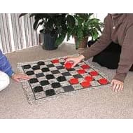 Jumbo Checkers and Floor Mat Board