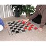 Jumbo Checkers and Floor Mat Board