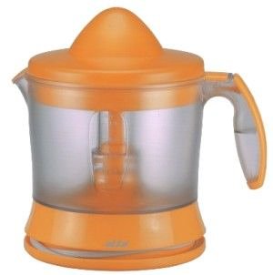 Elta CP 111 Zitruspresse orange mit transparentem Behälter