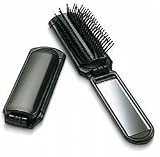 Lewis N Clark Personal Travel Care: Travel Brush with Mirror