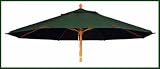 11' DELUXE MARKET UMBRELLA, HUNTER GREEN