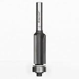 Trend T099X1/4TC 1/2-Inch Guided Flush Trim Three-Flute Carbide Tipped Router Bit, 1/4-Inch Shank 1-Inch Cut