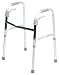 Lifestyle Mobility Aids Deluxe Dual Trigger Release Folding Walker, Laser Blue