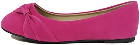 Carmine Toddler Little Girls Dress Ballet Bow Flat Shoes (size 11 -3)