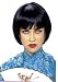 Adult Black Sassy Wig - Great Flapper Costume or Geisha Costume Wig