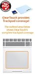 BoxWave Apple MacBook Pro Trackpad ClearTouch Anti-Glare Screen Protector (Single Pack)