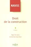 Revue Dalloz-Sirey  / Droit de la construction