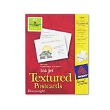 Personal Creations#153; Ink Jet Textured Heavyweight Postcards, 4-1/4x5-1/2, 120/Box (AVE3380)
