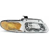 96-99 DODGE GRAND CARAVAN HEADLIGHT RH (PASSENGER SIDE) VAN, Without Quad Lamps (1996... by Parts Train